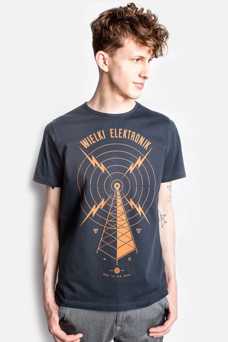 Wielki Elektronik koszulka męska