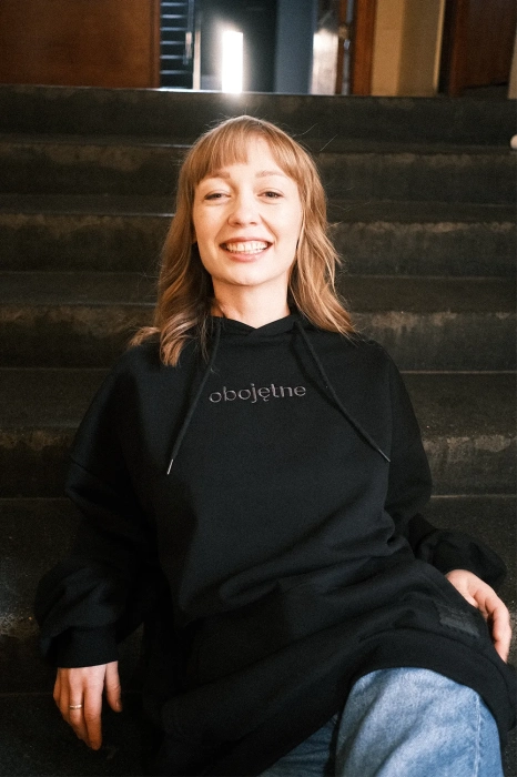 Bluza Obojętne oversize uniseks