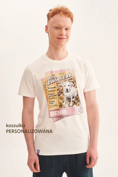 Koszulka personalizowana Mój zwierzak męska