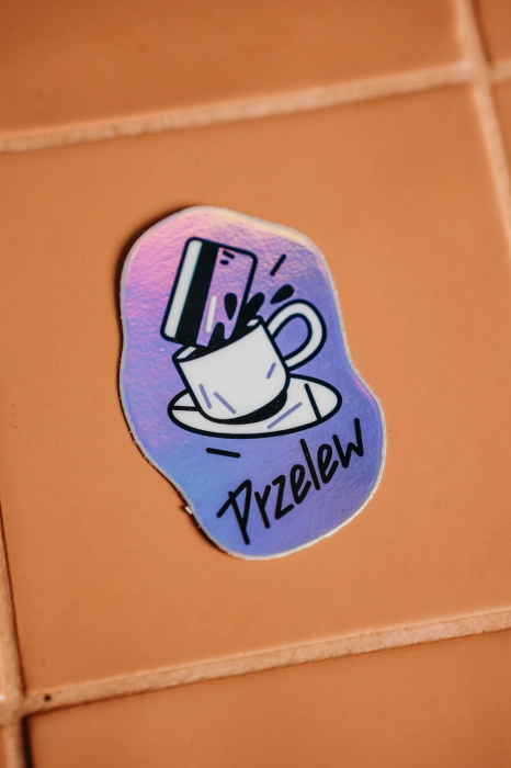 Naklejka Przelew