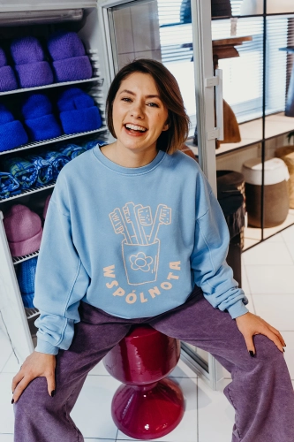 bluza uniex niebieska wspólnota AIV02160.webp