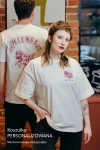 Koszulka PERSONALIZOWANA MIŁOŚĆ damska boxy