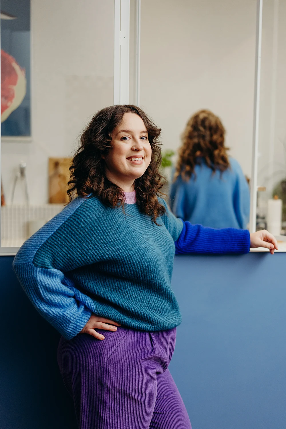 Sweter Przytulnie